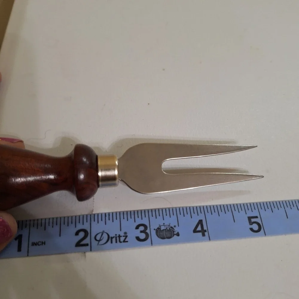 3 Coltellerie Berti Scarperia 1 Parmigiano‎ Reggiano Cheese Knife Set Wood